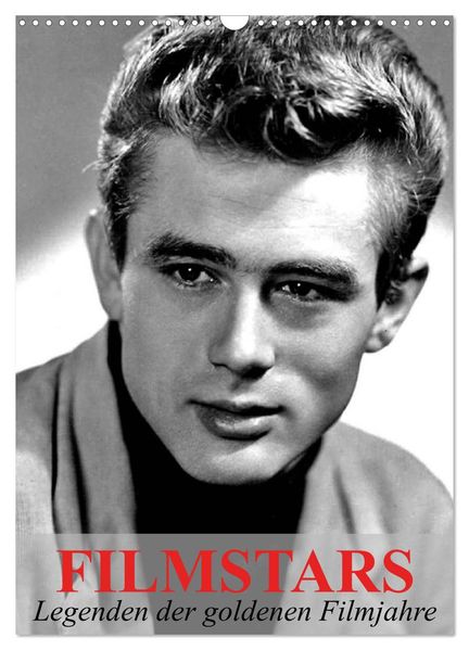 Filmstars - Legenden der goldenen Filmjahre (Wandkalender 2026 DIN A3 hoch) CALVENDO Monatskalender