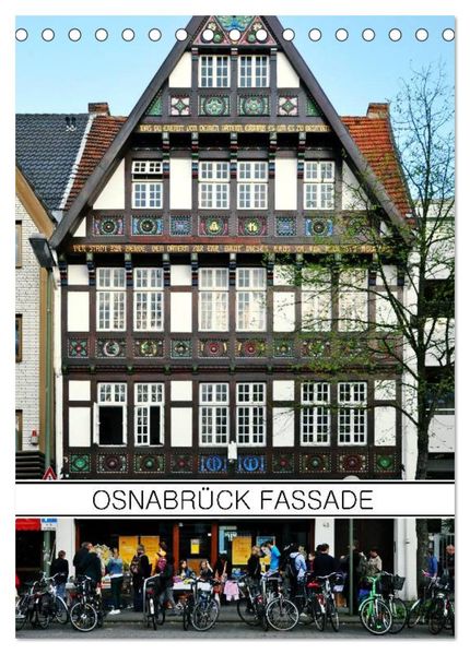 Osnabrück Fassade (Tischkalender 2026 DIN A5 hoch) CALVENDO Monatskalender