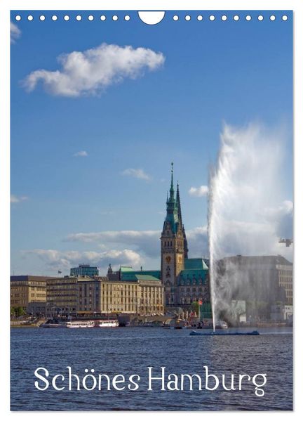 Schönes Hamburg (Wandkalender 2026 DIN A4 hoch) CALVENDO Monatskalender