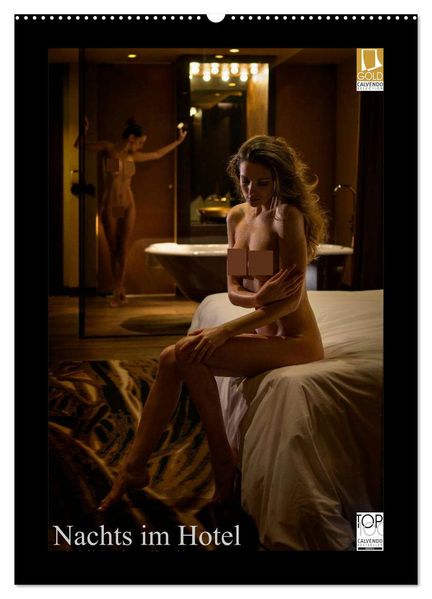 Nachts im Hotel (Wandkalender 2026 DIN A2 hoch) CALVENDO Monatskalender