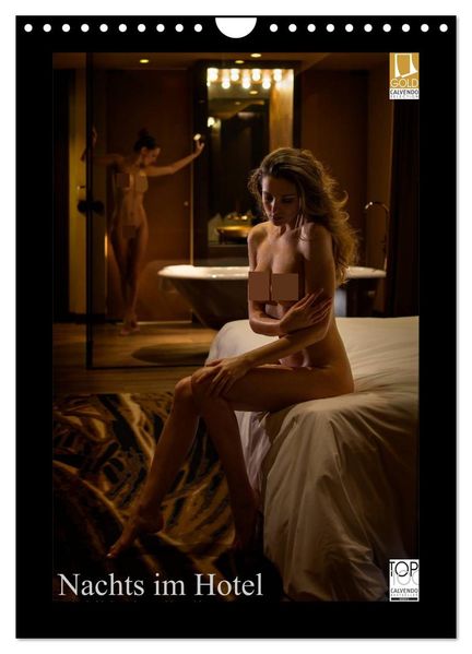 Nachts im Hotel (Wandkalender 2026 DIN A4 hoch) CALVENDO Monatskalender
