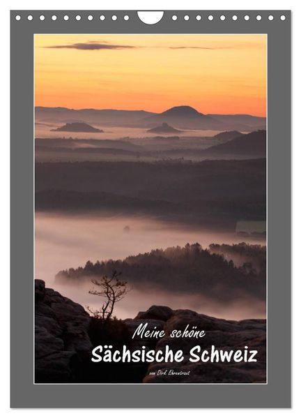 Meine schöne Sächsische Schweiz (Wandkalender 2026 DIN A4 hoch) CALVENDO Monatskalender