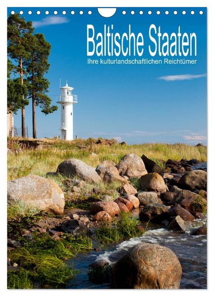 Baltische Staaten - Ihre kulturlandschaftlichen Reichtümer (Wandkalender 2026 DIN A4 hoch) CALVENDO Monatskalender