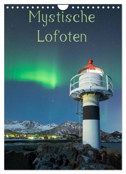 Mystische Lofoten (Wandkalender 2026 DIN A4 hoch) CALVENDO Monatskalender