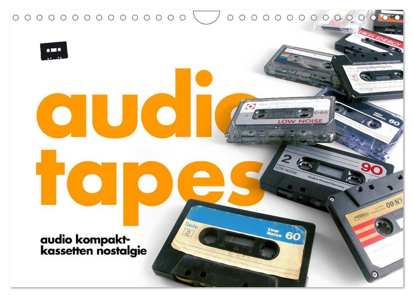 Audio Tapes (Wandkalender 2026 DIN A4 quer) CALVENDO Monatskalender