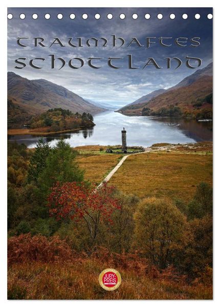Traumhaftes Schottland (Tischkalender 2026 DIN A5 hoch) CALVENDO Monatskalender