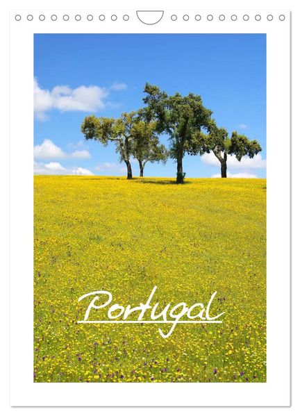 Portugal (Wandkalender 2026 DIN A4 hoch) CALVENDO Monatskalender