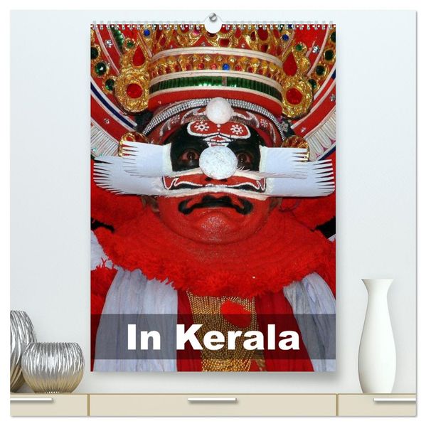 In Kerala (hochwertiger Premium Wandkalender 2026 DIN A2 hoch) Kunstdruck in Hochglanz