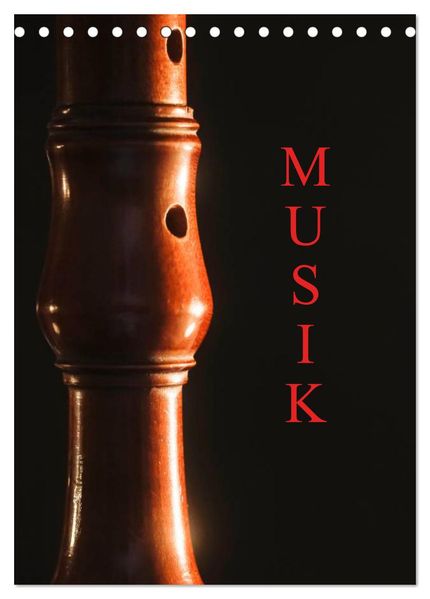 Musik (Tischkalender 2026 DIN A5 hoch) CALVENDO Monatskalender