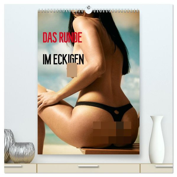 Das Runde im Eckigen / Planer (hochwertiger Premium Wandkalender 2026 DIN A2 hoch) Kunstdruck in Hochglanz