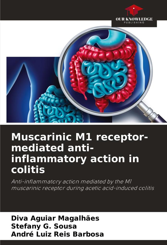 Muscarinic M1 receptor-mediated anti-inflammatory action in colitis