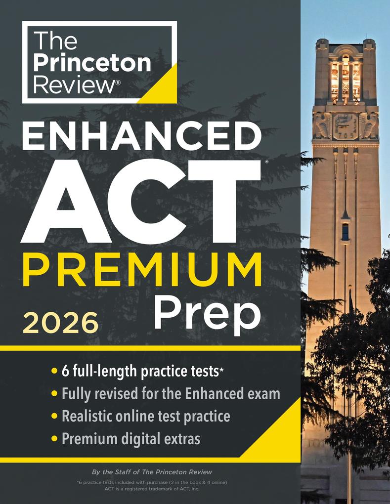 Princeton Review Enhanced ACT Premium Prep 2026