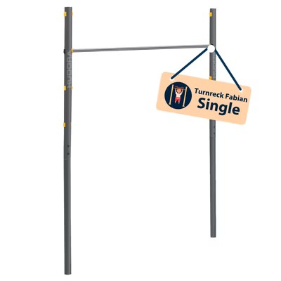 HUDORA 64003 - Turnreck Fabian Pro Single Breite: 123 cm Turnstange