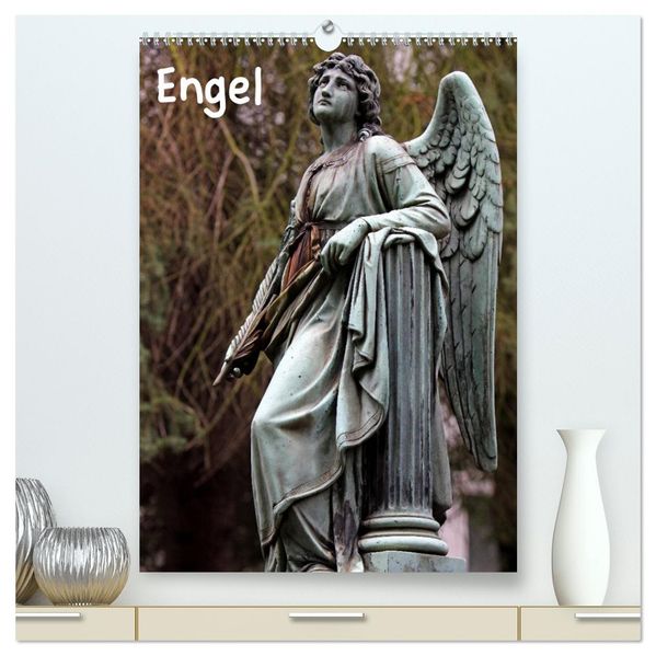 Engel (hochwertiger Premium Wandkalender 2026 DIN A2 hoch) Kunstdruck in Hochglanz