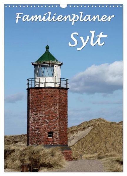 Familienplaner - Sylt (Wandkalender 2026 DIN A3 hoch) CALVENDO Monatskalender
