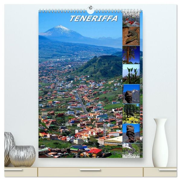 TENERIFFA (hochwertiger Premium Wandkalender 2026 DIN A2 hoch) Kunstdruck in Hochglanz