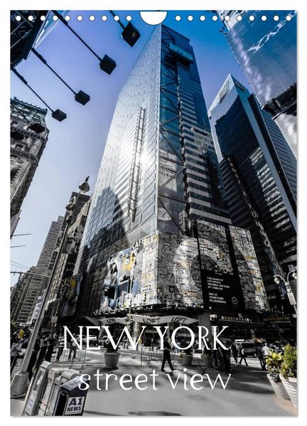 NEW YORK - street view (Wandkalender 2026 DIN A4 hoch) CALVENDO Monatskalender