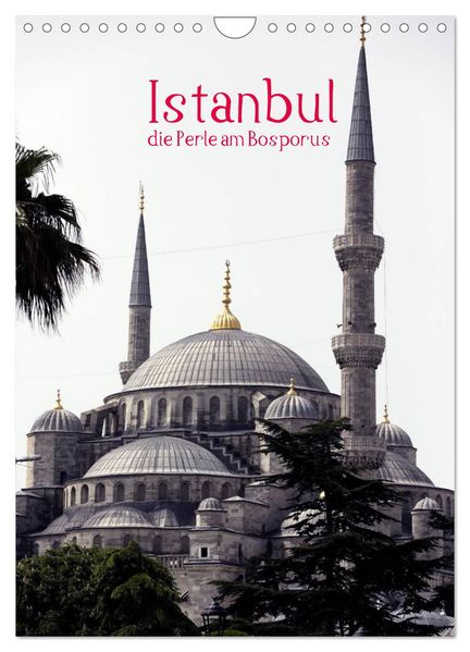 Istanbul die Perle am Bosporus (Wandkalender 2026 DIN A4 hoch) CALVENDO Monatskalender