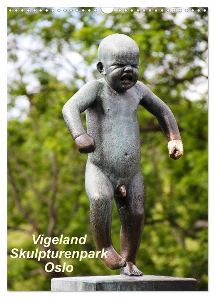 Vigeland (Wandkalender 2026 DIN A3 hoch) CALVENDO Monatskalender