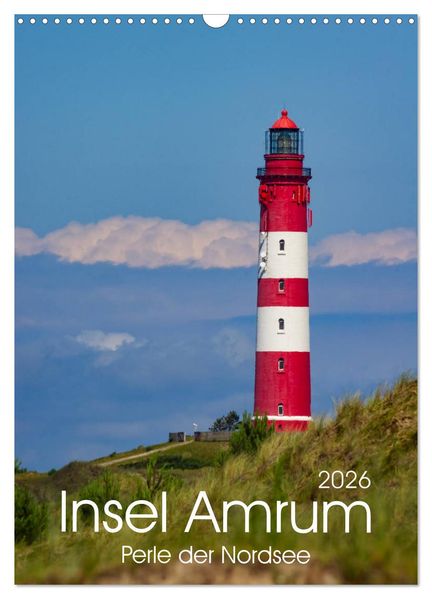 Insel Amrum (Wandkalender 2026 DIN A3 hoch) CALVENDO Monatskalender