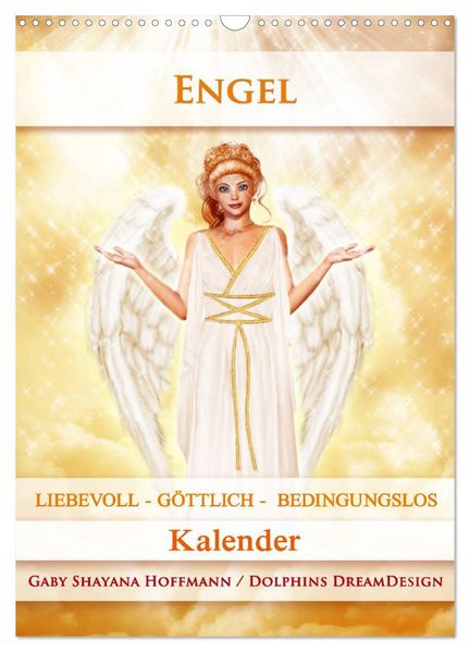 Engel - Kalender (Wandkalender 2026 DIN A3 hoch) CALVENDO Monatskalender