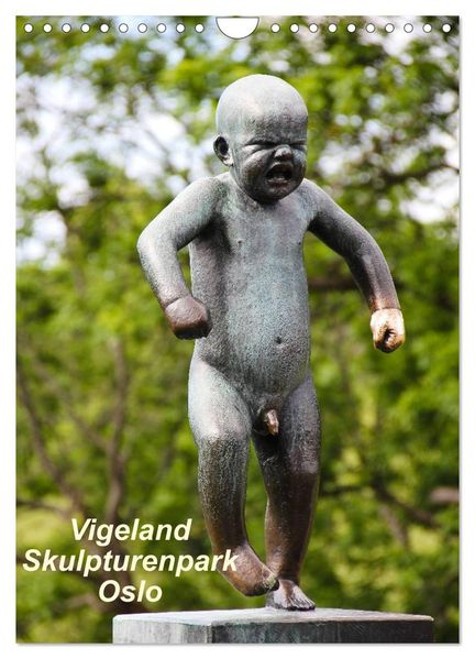 Vigeland (Wandkalender 2026 DIN A4 hoch) CALVENDO Monatskalender