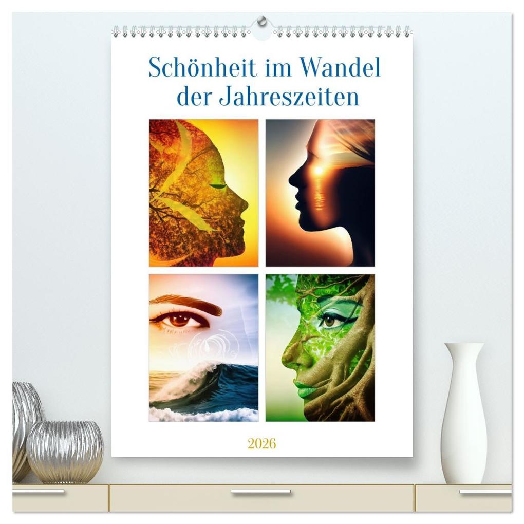 Schönheit im Wandel der Jahreszeiten (hochwertiger Premium Wandkalender 2026 DIN A2 hoch) Kunstdruck in Hochglanz