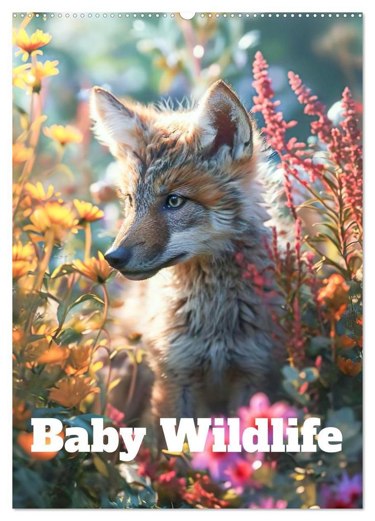 Baby Wildlife (Wall Calendar 2026 DIN A2 portrait) CALVENDO 12 Month Wall Calendar
