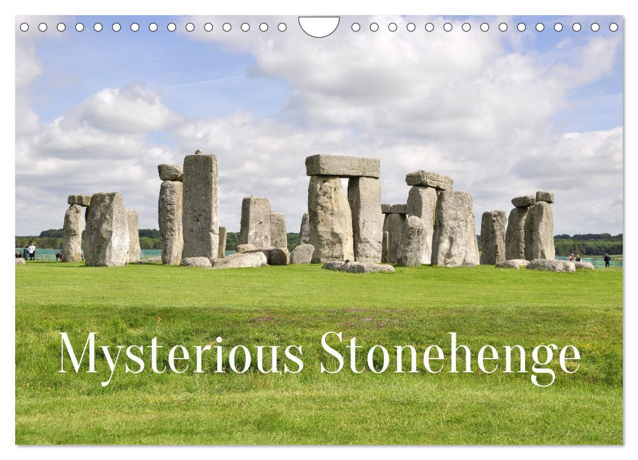 Mysterious Stonehenge (Wall Calendar 2026 DIN A4 landscape) CALVENDO 12 Month Wall Calendar