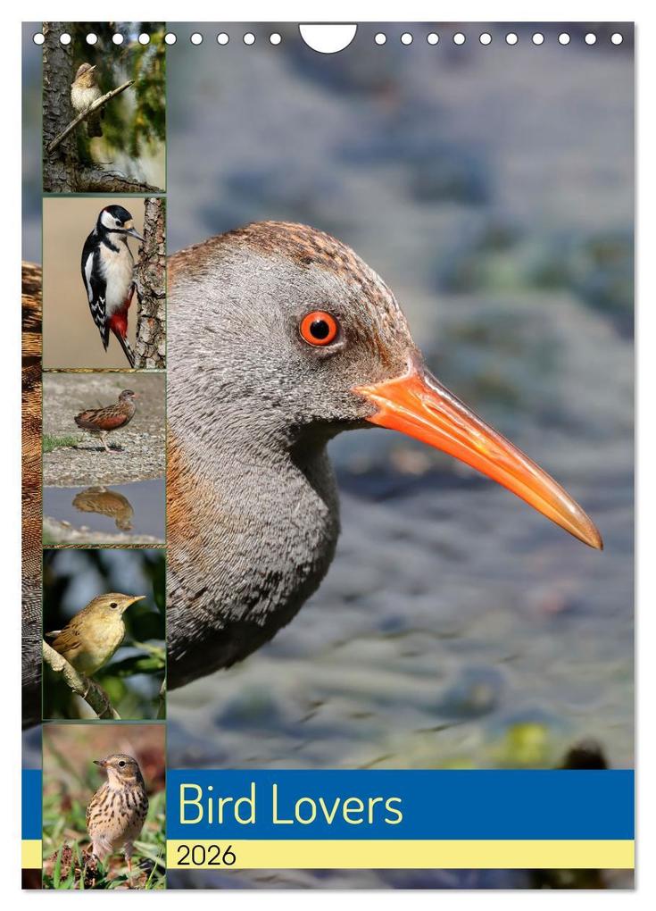 Bird Lovers (Wall Calendar 2026 DIN A4 portrait) CALVENDO 12 Month Wall Calendar