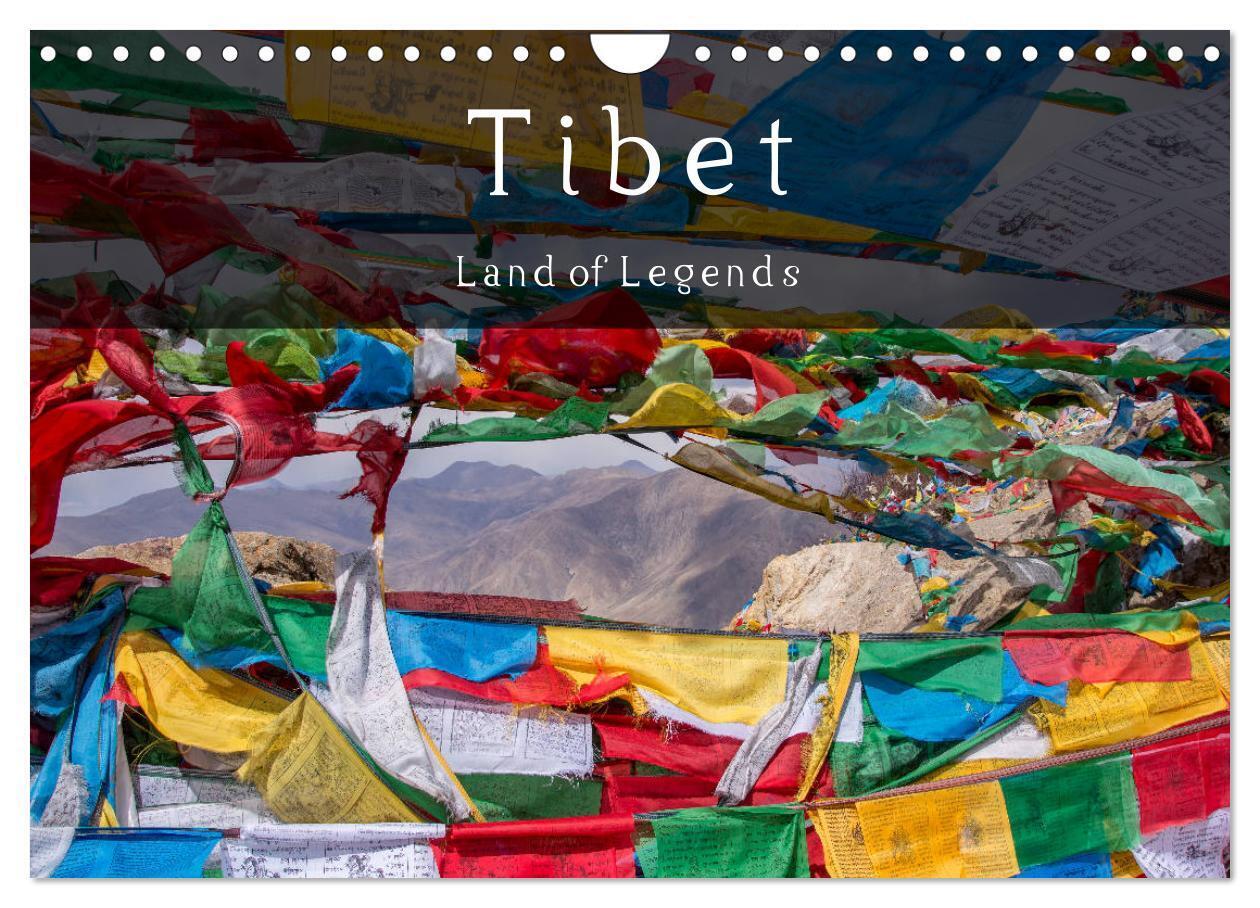 Tibet Land of Legends (Wall Calendar 2026 DIN A4 landscape) CALVENDO 12 Month Wall Calendar