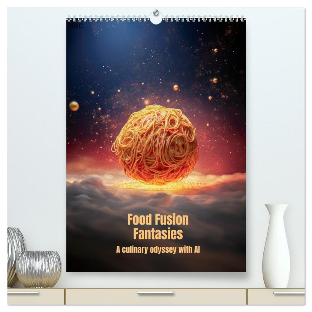 Food Fusion Fantasies (High Quality Premium Wall Calendar 2026 DIN A2 portrait)CALVENDO 12 Month Wall Calendar