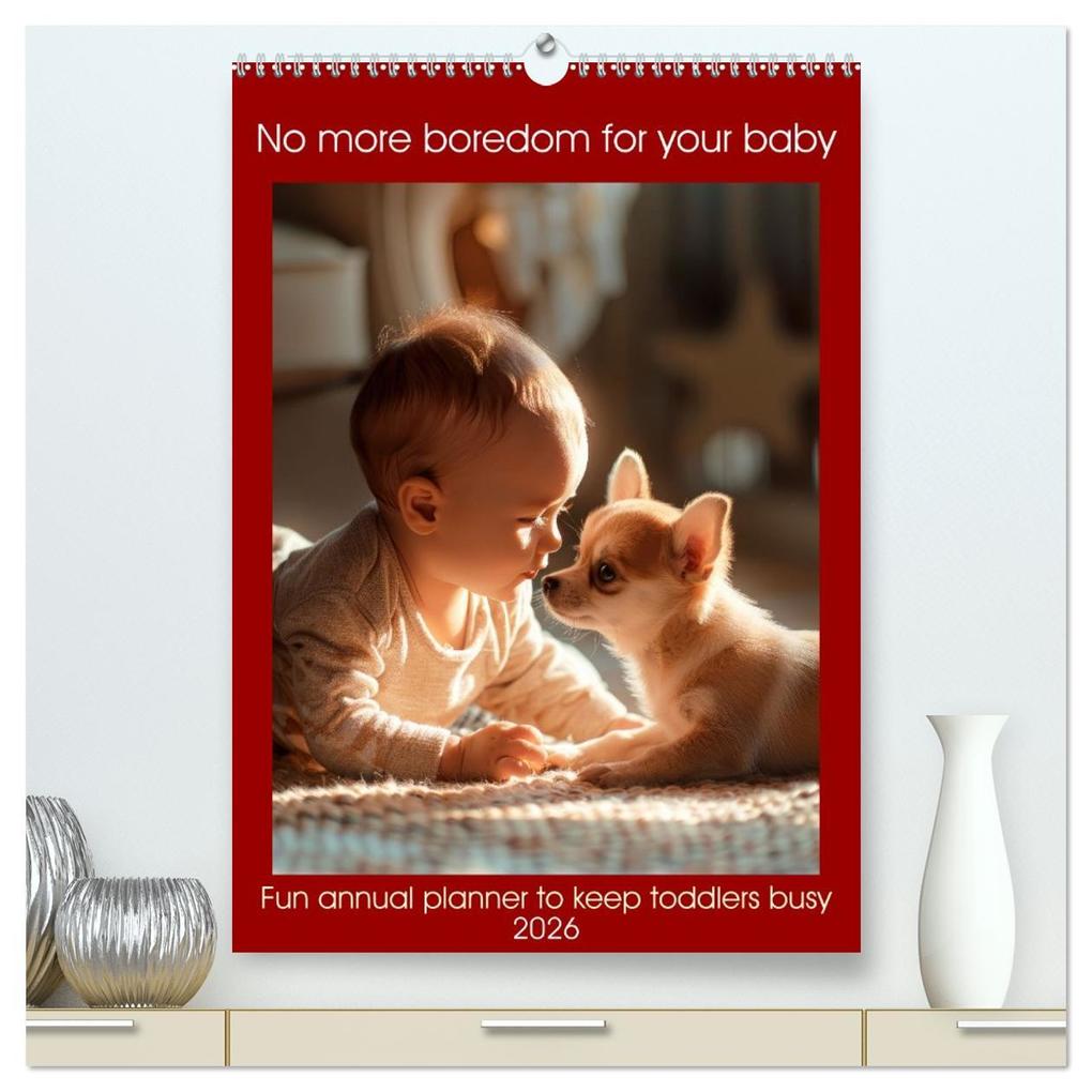 No more boredom for your baby (High Quality Premium Wall Calendar 2026 DIN A2 portrait)CALVENDO 12 Month Wall Calendar