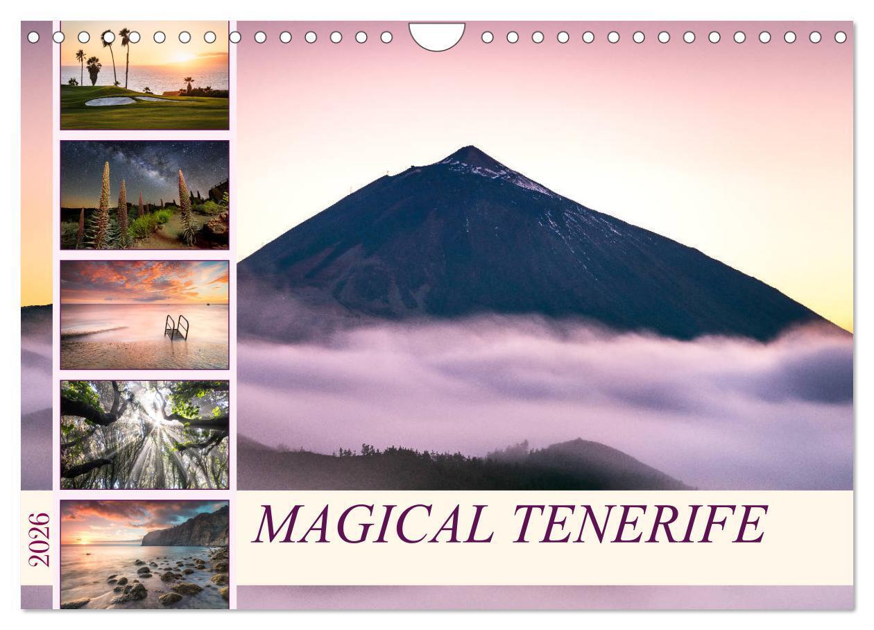 Magical Tenerife (Wall Calendar 2026 DIN A4 landscape) CALVENDO 12 Month Wall Calendar