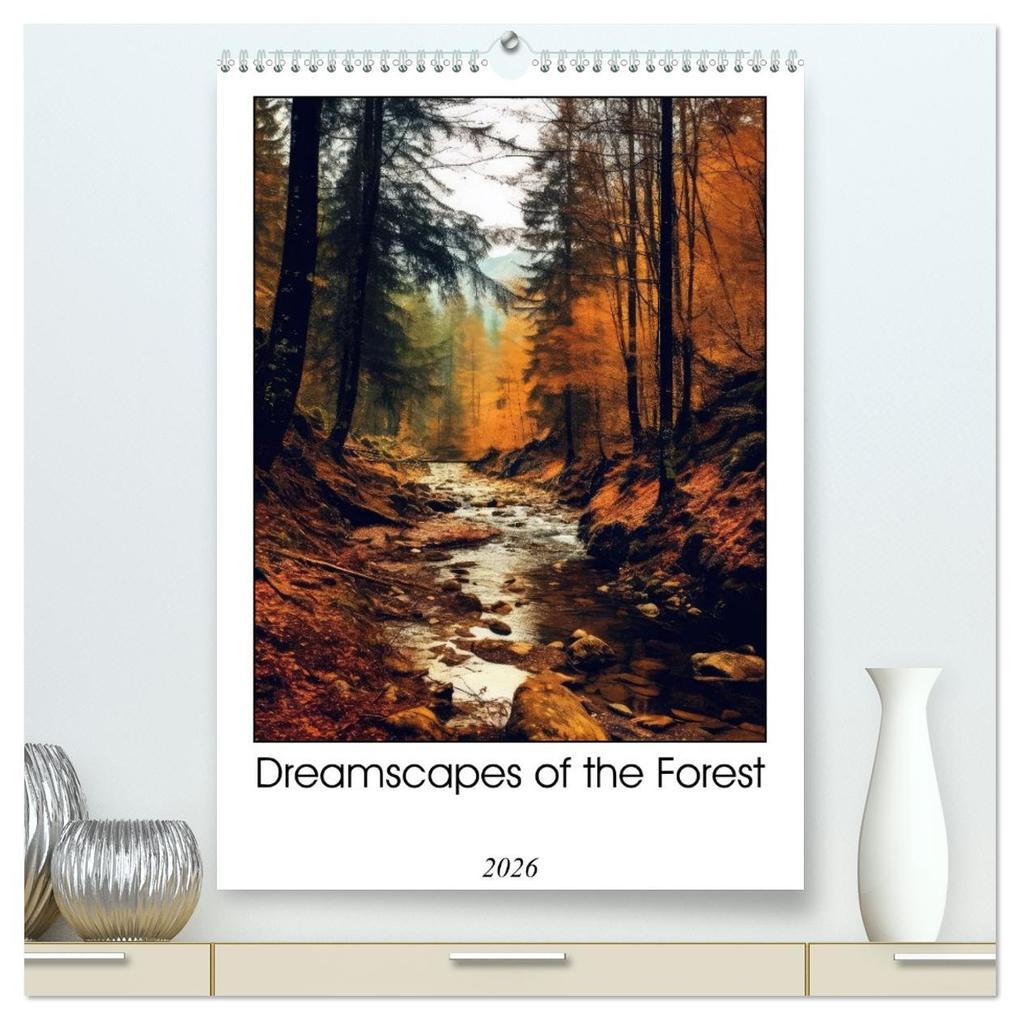 Dreamscapes of the Forest (High Quality Premium Wall Calendar 2026 DIN A2 portrait)CALVENDO 12 Month Wall Calendar