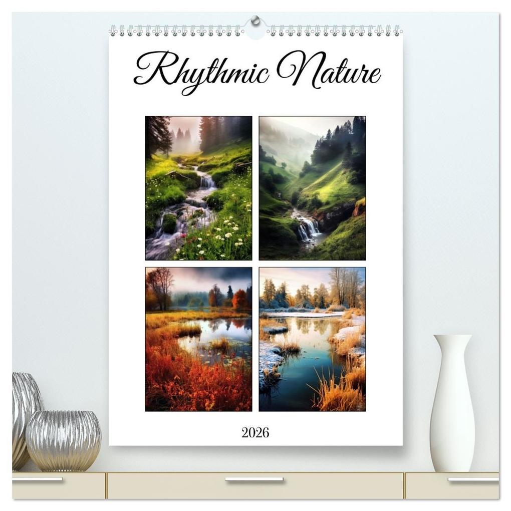 Rhythmic Nature (High Quality Premium Wall Calendar 2026 DIN A2 portrait)CALVENDO 12 Month Wall Calendar