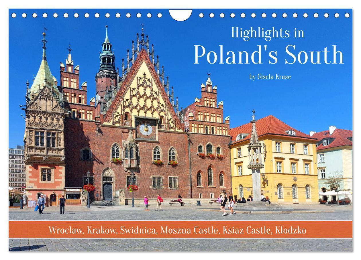 Highlights in Poland's South (Wall Calendar 2026 DIN A4 landscape) CALVENDO 12 Month Wall Calendar