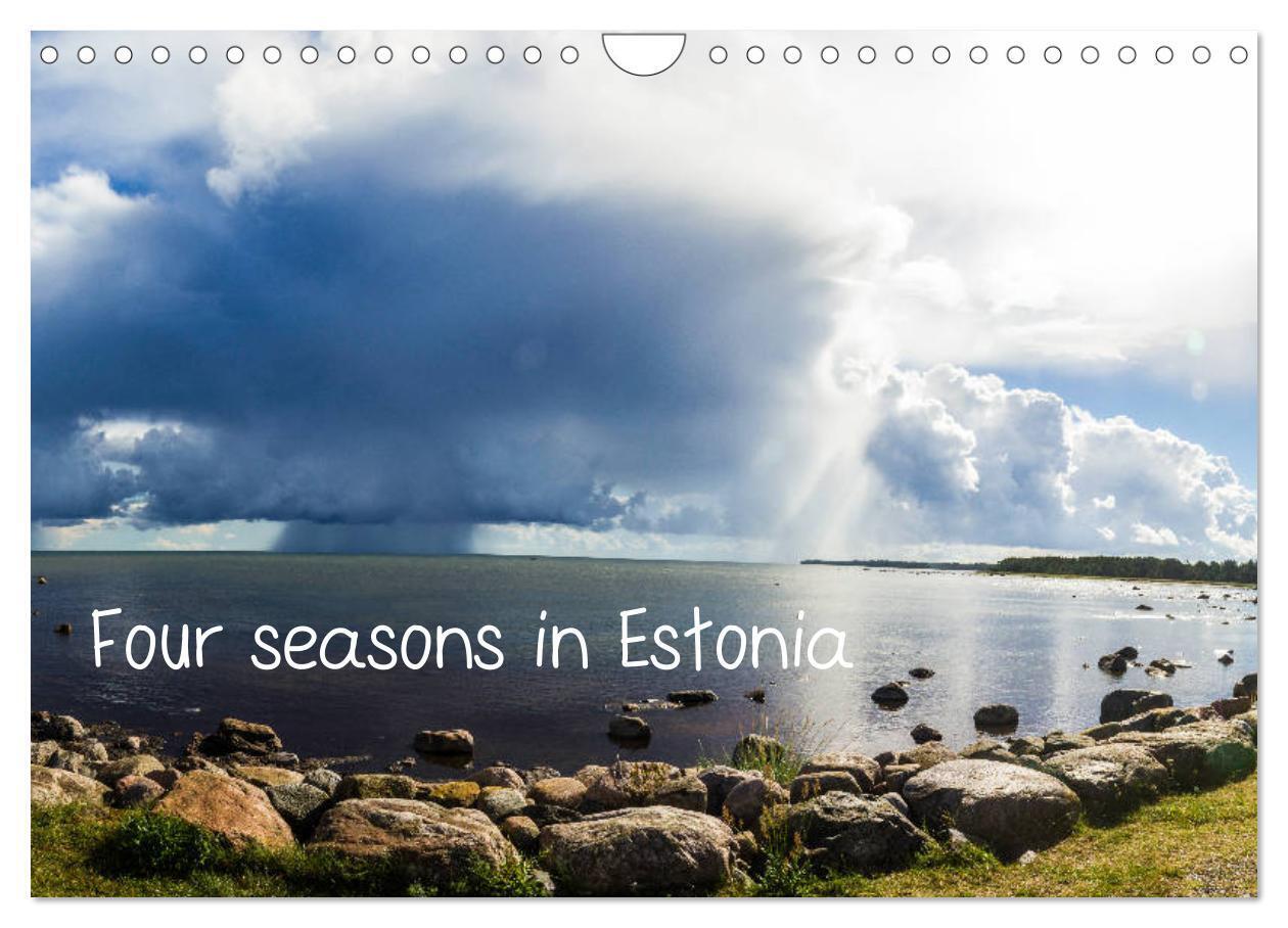 Four seasons in Estonia (Wall Calendar 2026 DIN A4 landscape) CALVENDO 12 Month Wall Calendar
