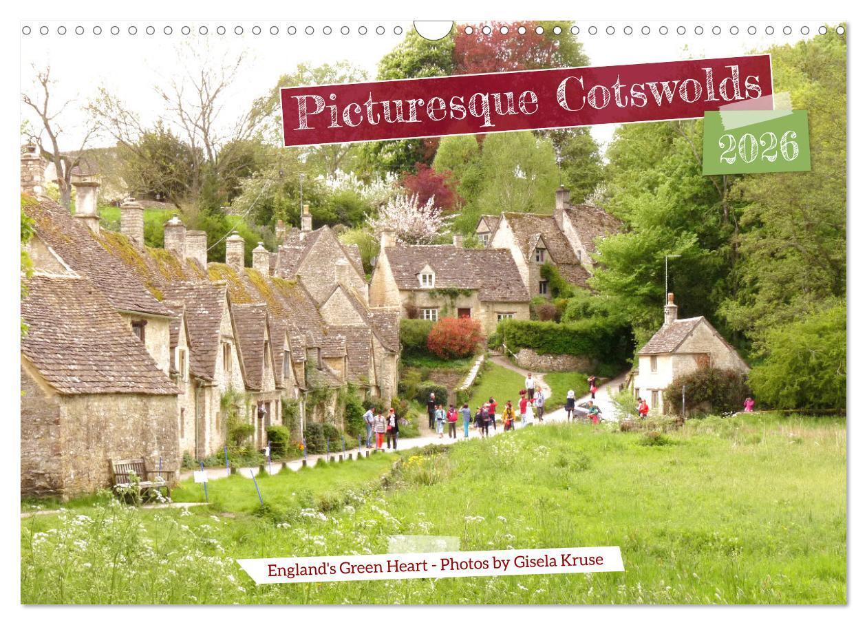Picturesque Cotswolds (Wall Calendar 2026 DIN A3 landscape) CALVENDO 12 Month Wall Calendar