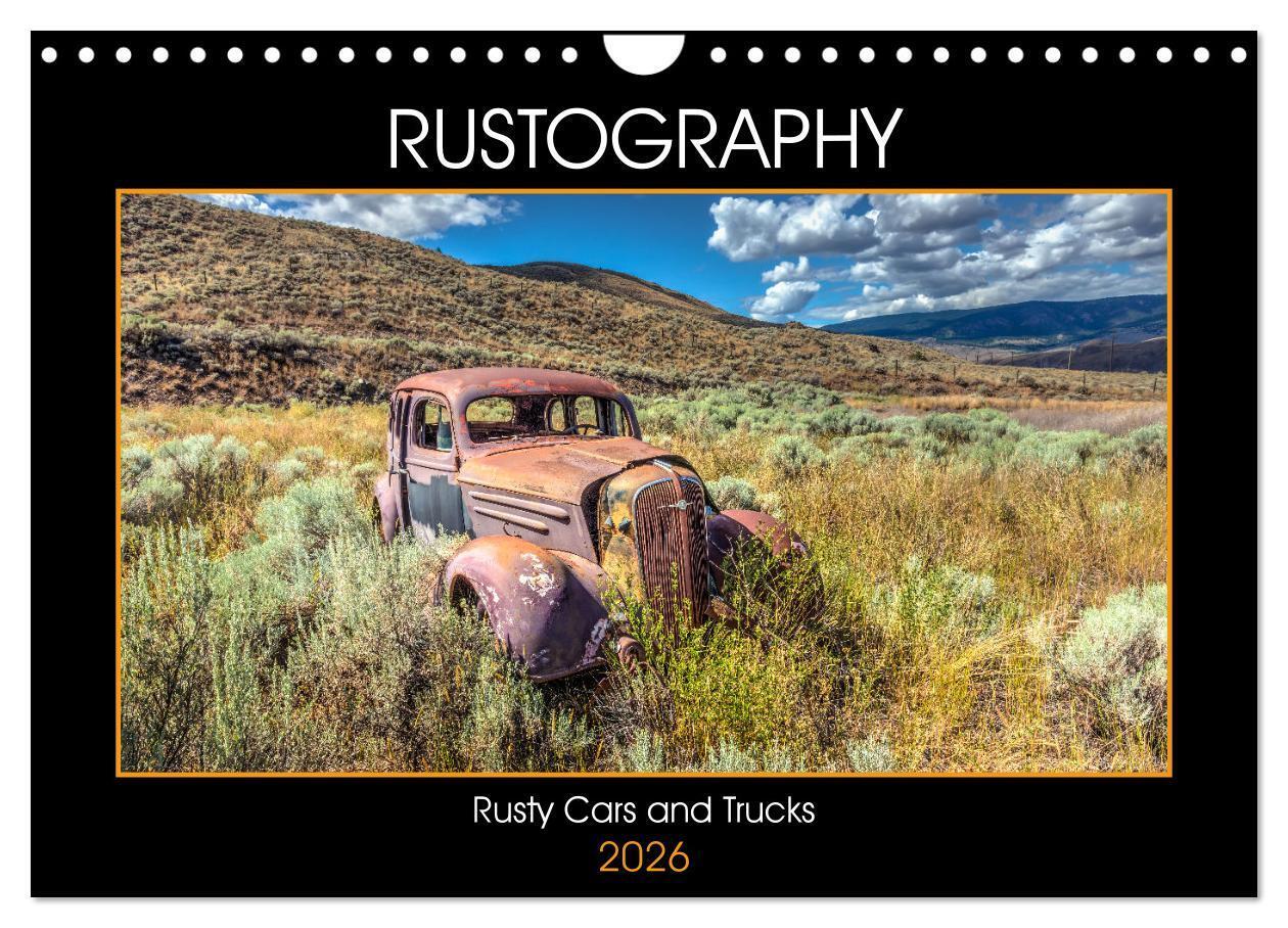 Rustography (Wall Calendar 2026 DIN A4 landscape) CALVENDO 12 Month Wall Calendar