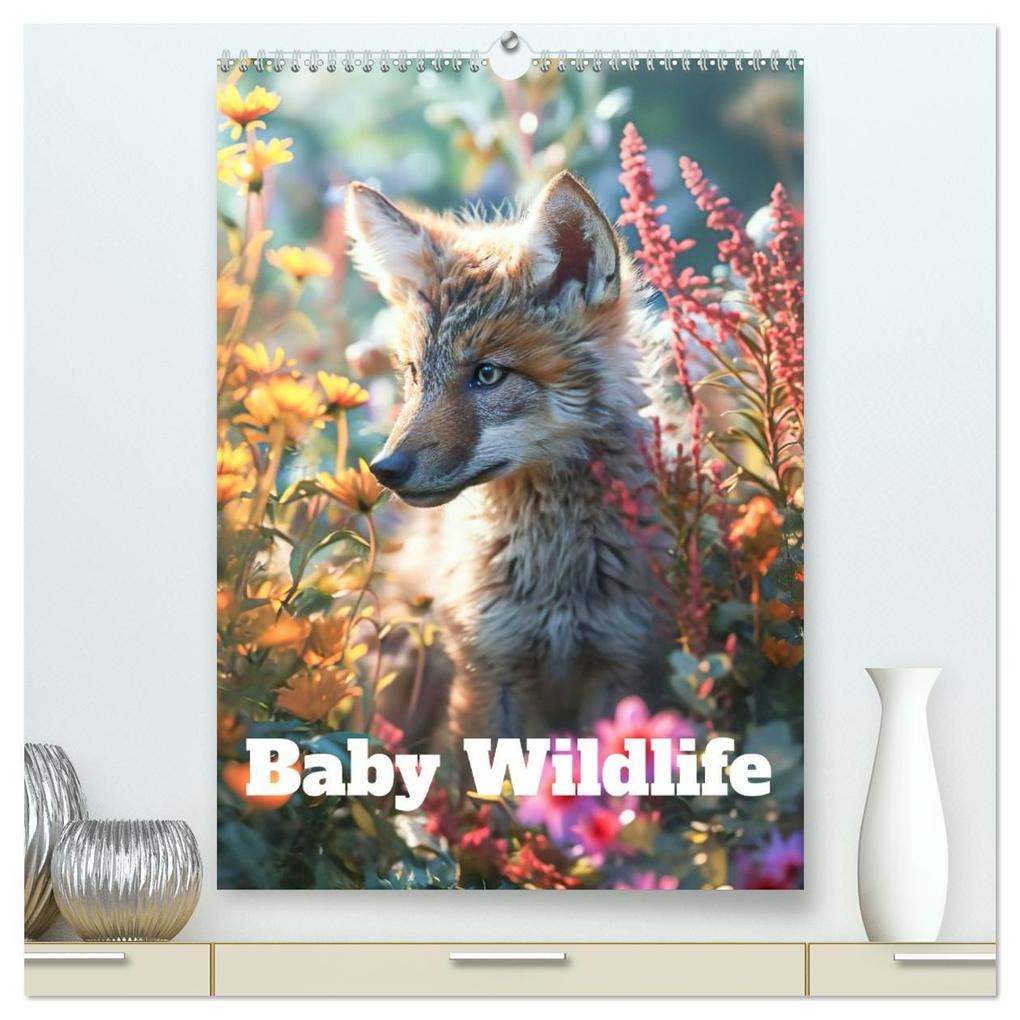 Baby Wildlife (High Quality Premium Wall Calendar 2026 DIN A2 portrait)CALVENDO 12 Month Wall Calendar