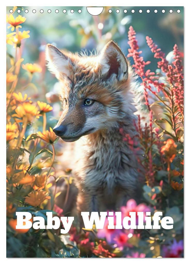 Baby Wildlife (Wall Calendar 2026 DIN A4 portrait) CALVENDO 12 Month Wall Calendar