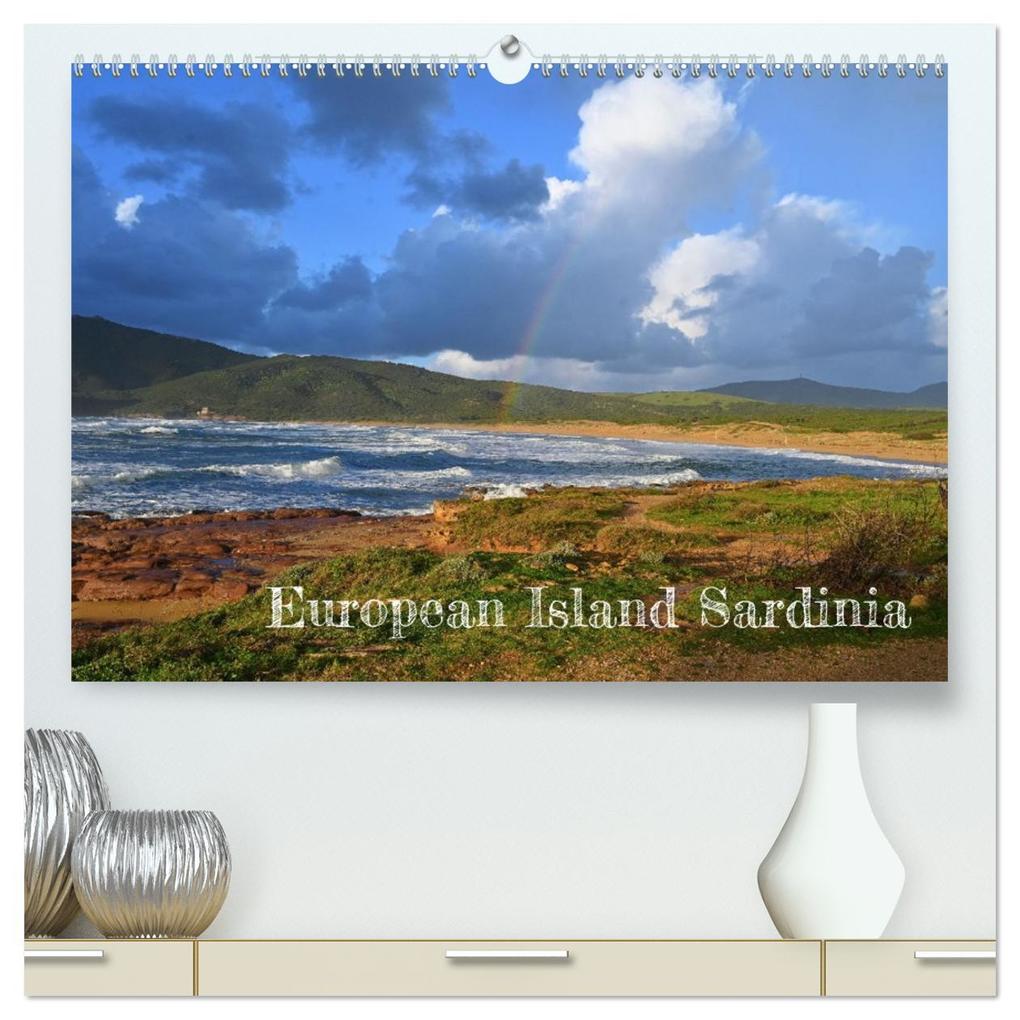European Island Sardinia (High Quality Premium Wall Calendar 2026 DIN A2 landscape)CALVENDO 12 Month Wall Calendar