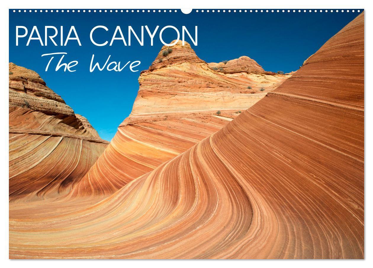 Paria Canyon The Wave (Wall Calendar 2026 DIN A2 landscape) CALVENDO 12 Month Wall Calendar