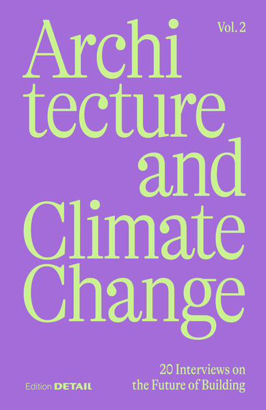 Architecture and Climate Change (Vol.2)