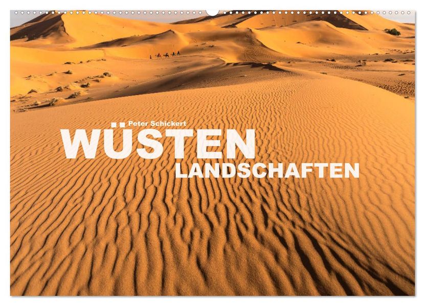 Wüstenlandschaften (Wandkalender 2026 DIN A2 quer) CALVENDO Monatskalender