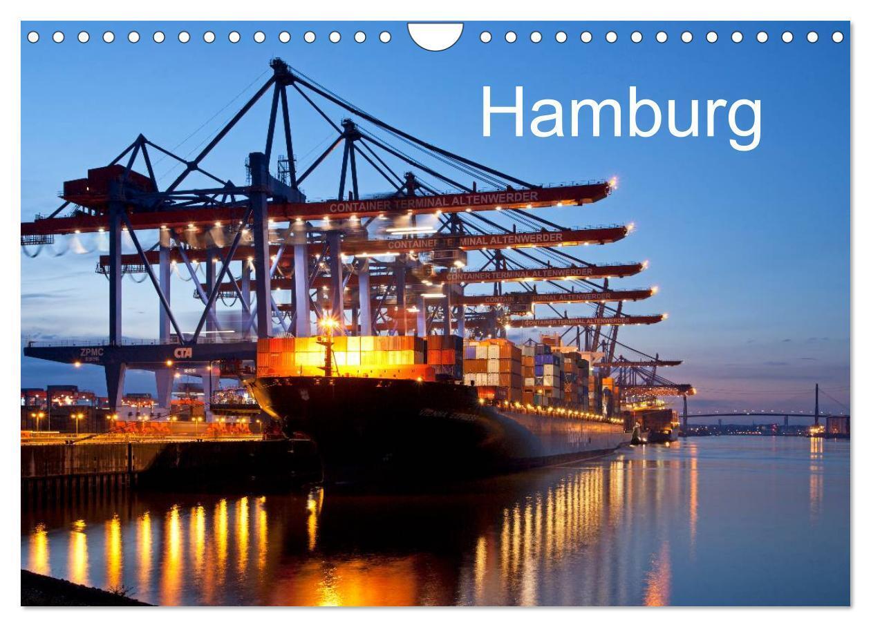Hamburg / UK-Version (Wall Calendar 2026 DIN A4 landscape) CALVENDO 12 Month Wall Calendar