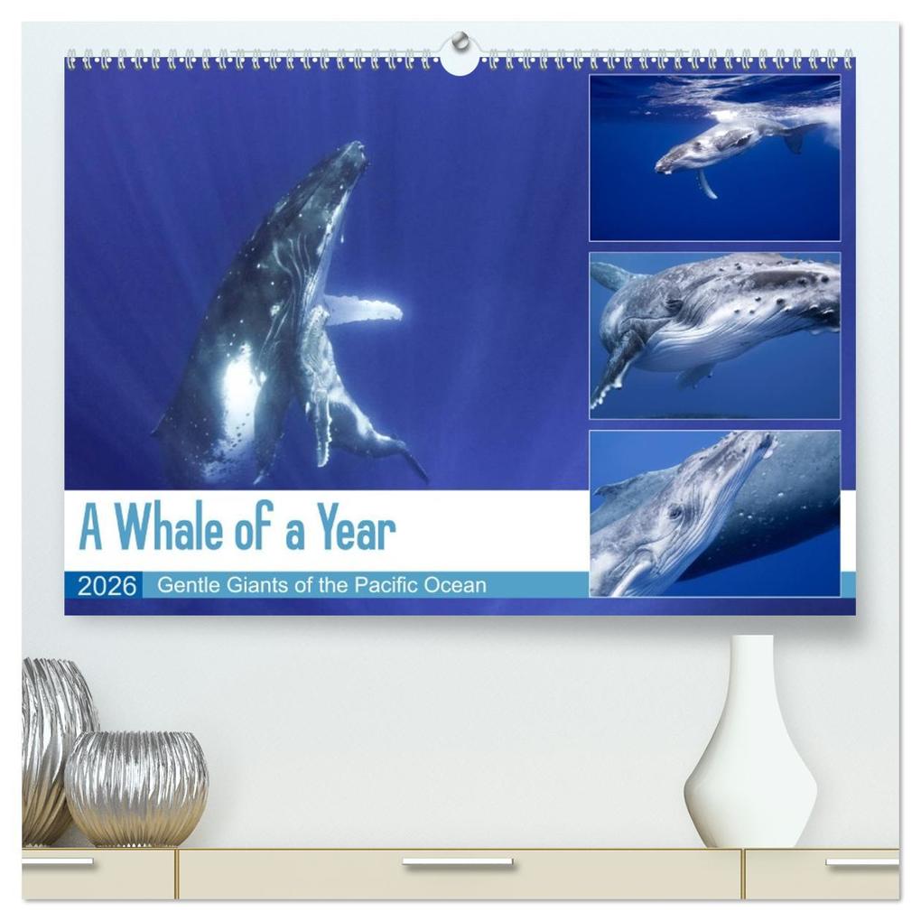 A Whale of a Year (High Quality Premium Wall Calendar 2026 DIN A2 landscape)CALVENDO 12 Month Wall Calendar