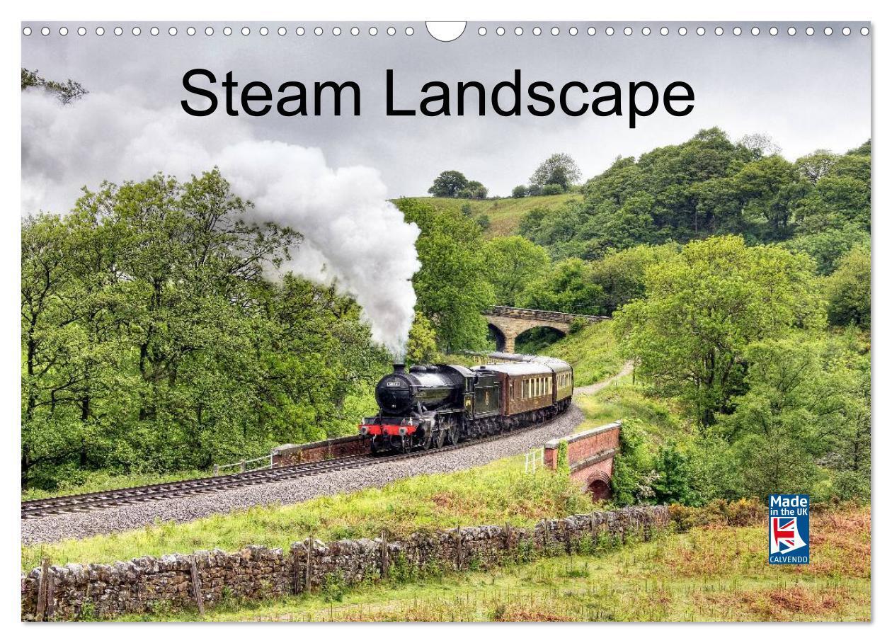 Steam Landscape (Wall Calendar 2026 DIN A3 landscape) CALVENDO 12 Month Wall Calendar