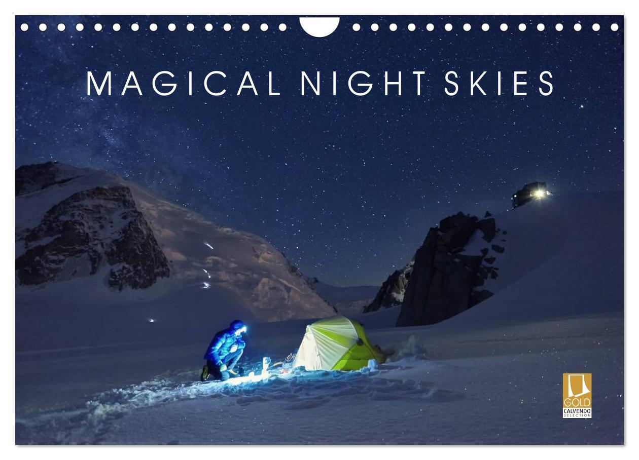 Magical Night Skies (Wall Calendar 2026 DIN A4 landscape) CALVENDO 12 Month Wall Calendar